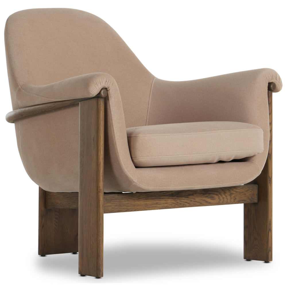 Santoro Chair, Merill Flax-Furniture - Chairs-High Fashion Home