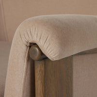 Santoro Chair, Merill Flax-Furniture - Chairs-High Fashion Home