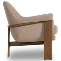 Santoro Chair, Merill Flax-Furniture - Chairs-High Fashion Home