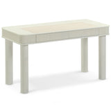 Sarah Executive Work Desk, Cream-Furniture - Office-High Fashion Home