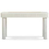 Sarah Executive Work Desk, Cream-Furniture - Office-High Fashion Home