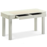 Sarah Executive Work Desk, Cream-Furniture - Office-High Fashion Home