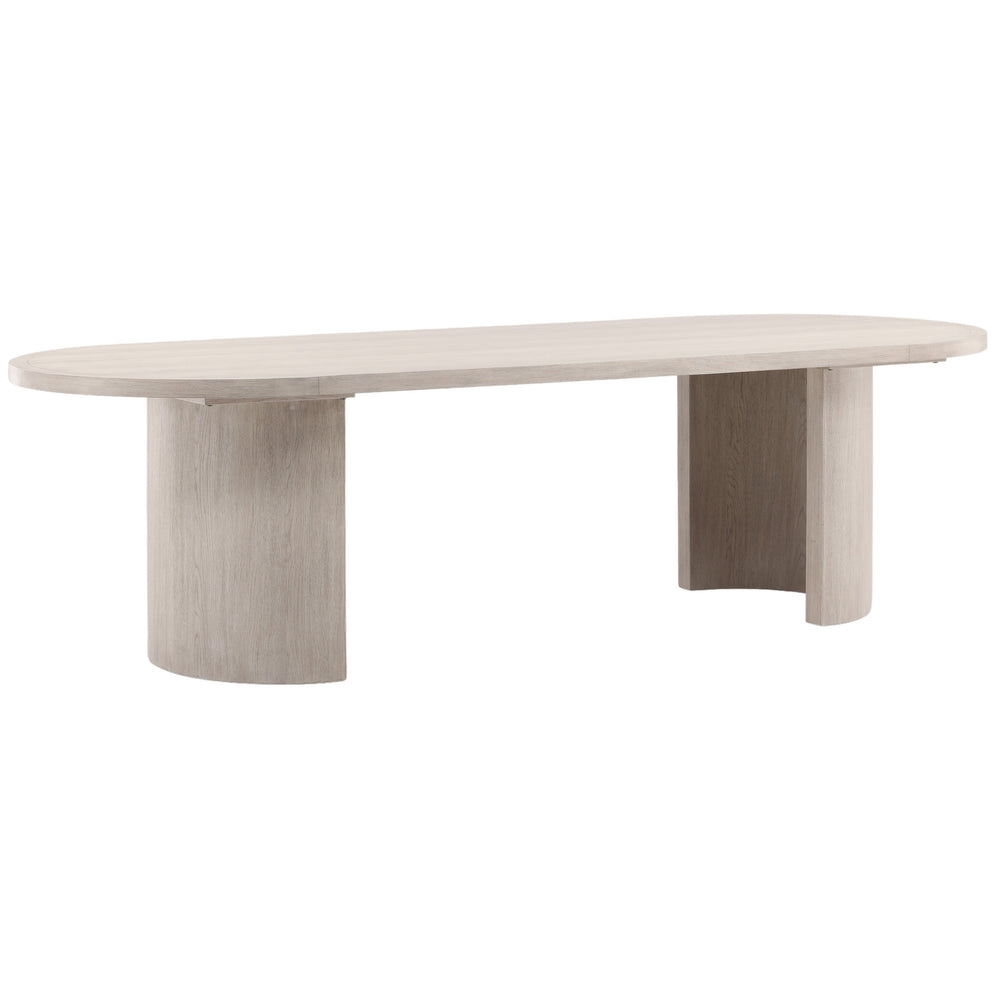 Sarai Dining Table, Light Grey-Furniture - Dining-High Fashion Home
