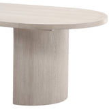 Sarai Dining Table, Light Grey-Furniture - Dining-High Fashion Home