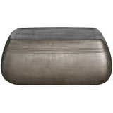 Saratoga Cocktail Table, Light Graphite-Furniture - Accent Tables-High Fashion Home