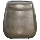 Saratoga Outdoor End Table, Gold-Furniture - Outdoor-High Fashion Home