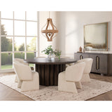 Sarmiento Round Pendant, Natural/Gold-Lighting-High Fashion Home