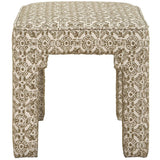 Satoria Small Bench, Olive-Furniture - Benches-High Fashion Home