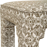 Satoria Small Bench, Olive-Furniture - Benches-High Fashion Home