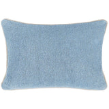 Sava Lumbar Pillow, Capri Blue-Accessories-High Fashion Home