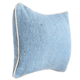 Sava Lumbar Pillow, Capri Blue-Accessories-High Fashion Home