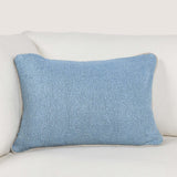 Sava Lumbar Pillow, Capri Blue-Accessories-High Fashion Home