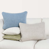 Sava Lumbar Pillow, Capri Blue-Accessories-High Fashion Home