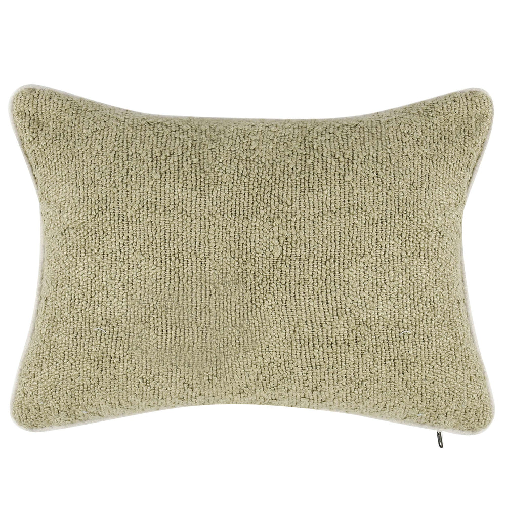 Sava Lumbar Pillow, Wheat Green-Accessories-High Fashion Home