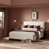 Savall Bed, Nomad Snow by Four Hands-Furniture - Bedroom-High Fashion Home