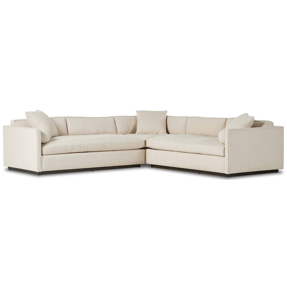 Sawyer 3 Piece Corner Sectional, Antwerp Natural