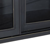 Saxon Cabinet, Brushed Bronze by Four Hands-Furniture - Storage-High Fashion Home
