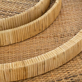 Saxon Trays, Natural, Set of 4-Accessories-High Fashion Home