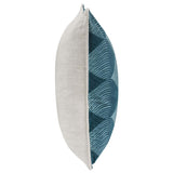 Scala Pillow, Sea Glass Blue-Accessories-High Fashion Home
