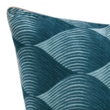 Scala Pillow, Sea Glass Blue-Accessories-High Fashion Home