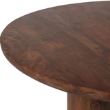 Scandinavian Coffee Table, Brown-Furniture - Accent Tables-High Fashion Home