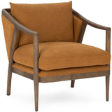 Scarlett Chair, Burnt Orange-Furniture - Chairs-High Fashion Home