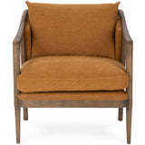 Scarlett Chair, Burnt Orange-Furniture - Chairs-High Fashion Home