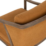 Scarlett Chair, Burnt Orange-Furniture - Chairs-High Fashion Home