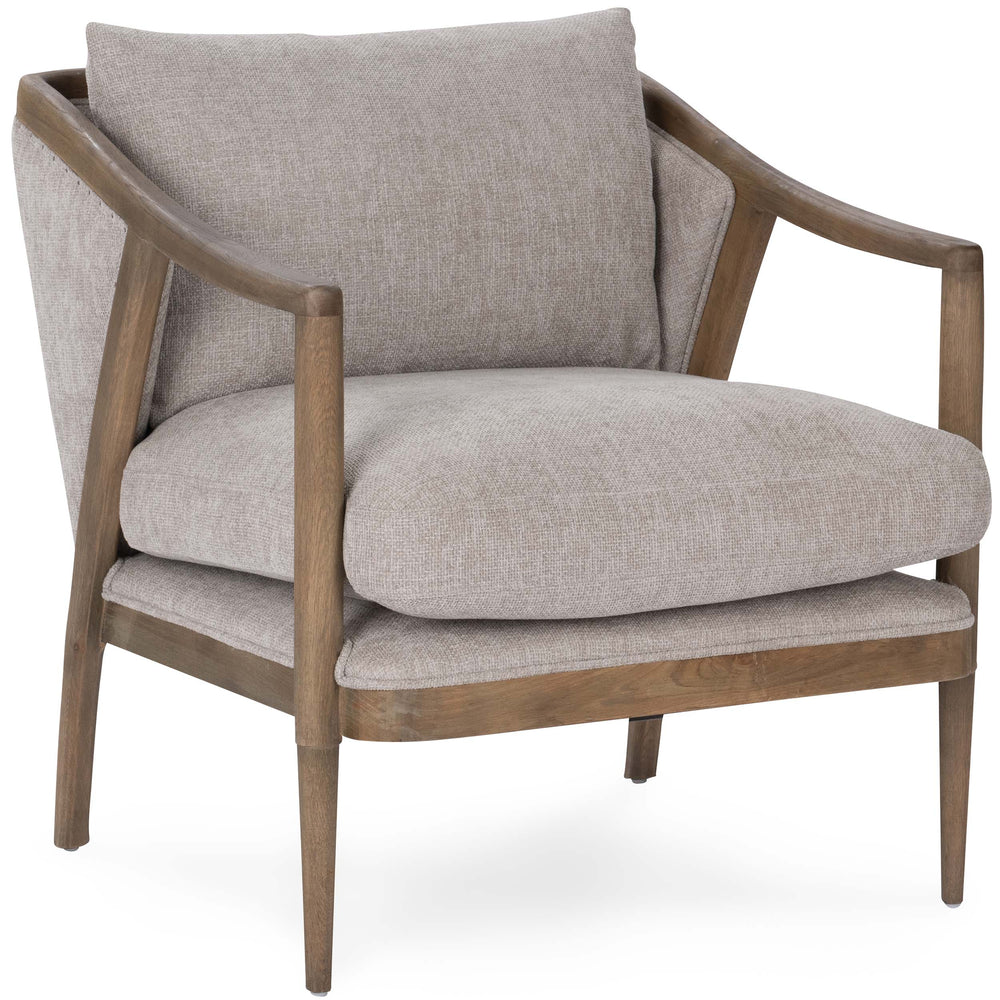 Scarlett Chair, Heather Gray-Furniture - Chairs-High Fashion Home
