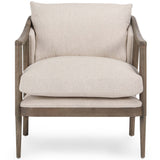 Scarlett Chair, Natural-Furniture - Chairs-High Fashion Home