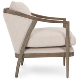 Scarlett Chair, Natural-Furniture - Chairs-High Fashion Home