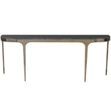 Scarlett Console Table, Antique Champagne-Furniture - Accent Tables-High Fashion Home