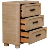 Scottie 3 Drawer Chest, Natural-Furniture - Storage-High Fashion Home