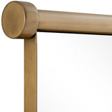 Scroll Mirror, Antique Brass-Accessories-High Fashion Home