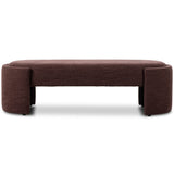 Sebba Accent Bench, Laughlin Plum by Four Hands-Furniture - Benches-High Fashion Home