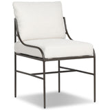 Segovia Outdoor Dining Chair, Vergo Cream, Set of 2