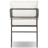 Segovia Outdoor Dining Chair, Vergo Cream, Set of 2