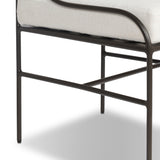 Segovia Outdoor Dining Chair, Vergo Cream, Set of 2