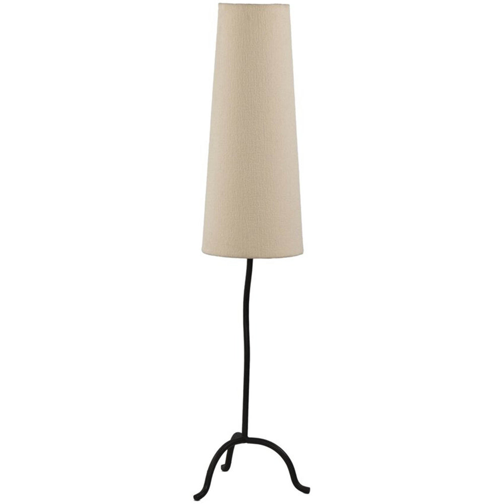 Selby Floor Lamp, Black Wrought Iron by Four Hands-Lighting-High Fashion Home