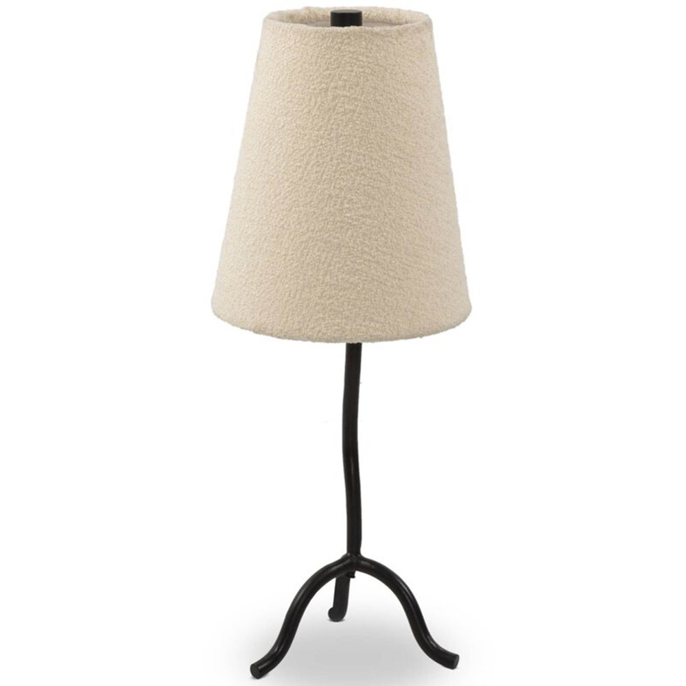 Selby Table Lamp, Black Wrought Iron by Four Hands-Lighting-High Fashion Home