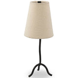 Selby Table Lamp, Black Wrought Iron by Four Hands-Lighting-High Fashion Home