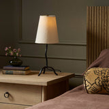 Selby Table Lamp, Black Wrought Iron by Four Hands-Lighting-High Fashion Home