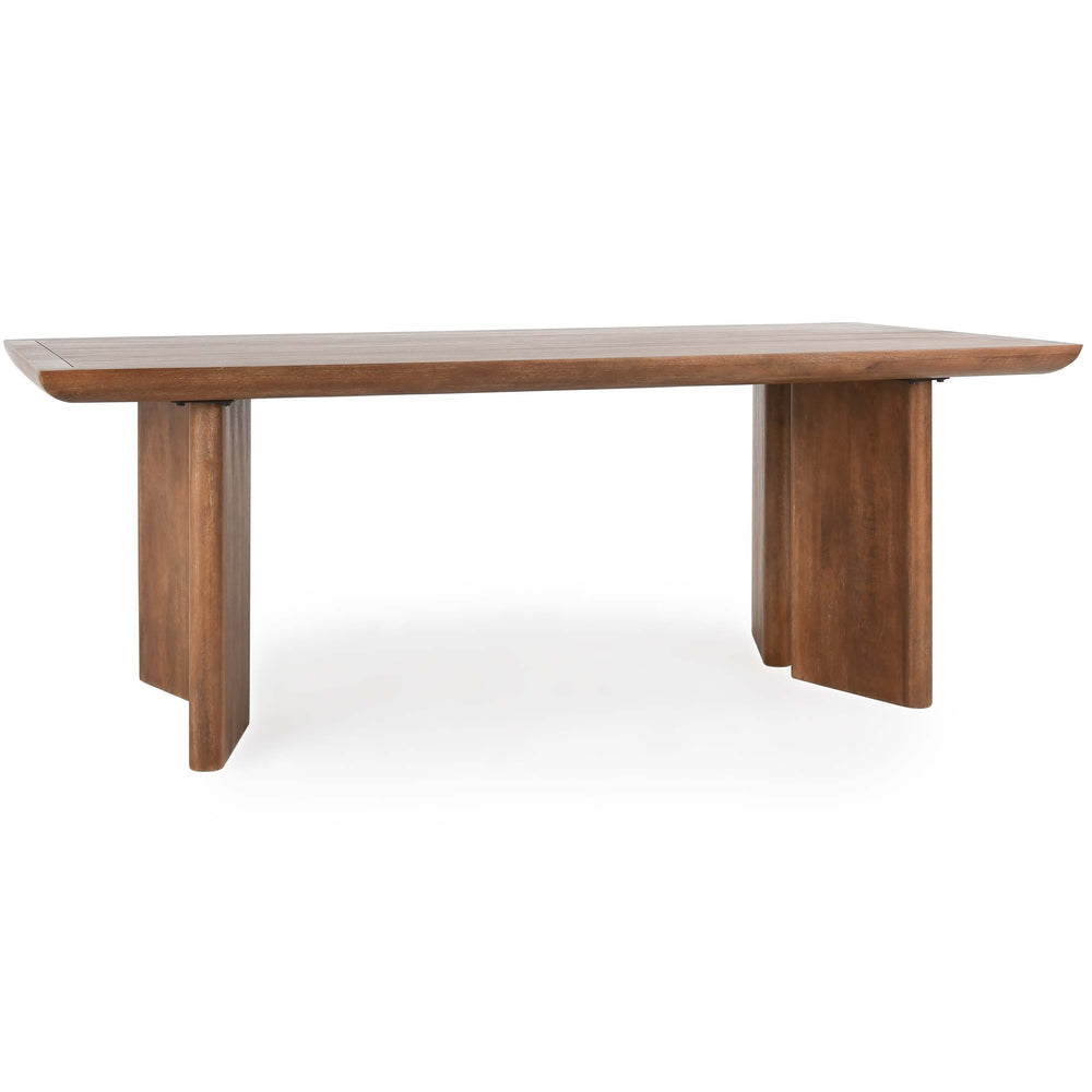 Selena Rectangular Dining Table, Hickory Brown-Furniture - Dining-High Fashion Home