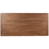 Selena Rectangular Dining Table, Hickory Brown-Furniture - Dining-High Fashion Home