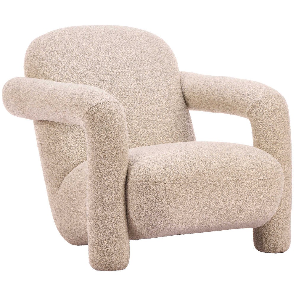 Selenya Accent Chair, Beige-Furniture - Chairs-High Fashion Home