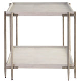 Selkie End Table, White Oak-Furniture - Accent Tables-High Fashion Home