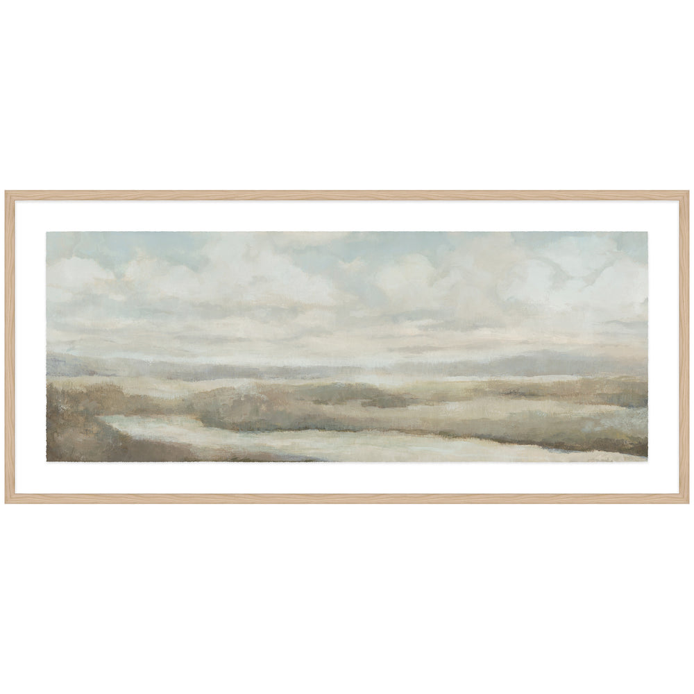 Serene Bank I Framed