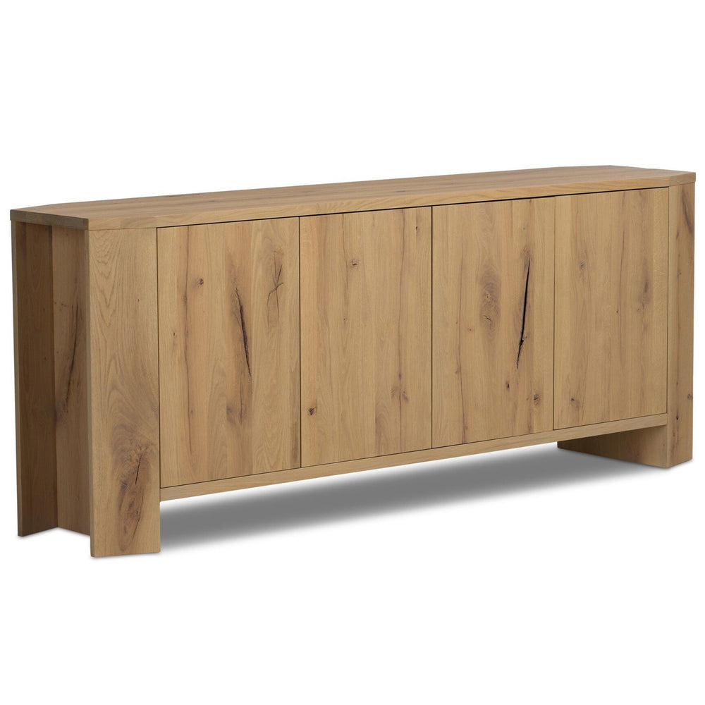 Seretta Sideboard, Bleached Oak by Four Hands-Furniture - Storage-High Fashion Home