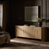 Seretta Sideboard, Bleached Oak by Four Hands-Furniture - Storage-High Fashion Home