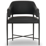 Sezanne 2-Tone Dining Chair, Black, Set of 2-Furniture - Chairs-High Fashion Home